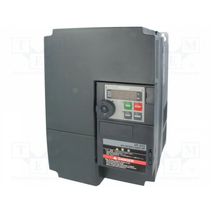 Инвертор векторный мощность двигателя макс 5, 5квт TOSHIBA VFS15-4055PL-W1 (VFS15-4055PL-W)