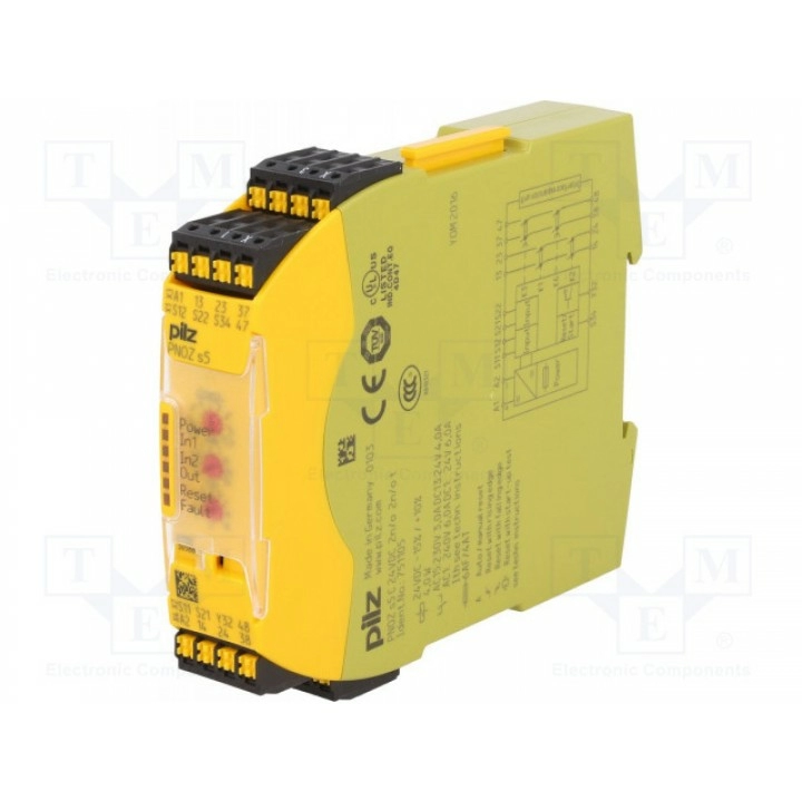 Защитное реле серия pnoz s5 c PILZ 751105 (PZ-751105)