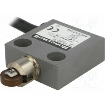 Концевой выключатель с продольным металлическим роликом  ø12,4мм HONEYWELL 14CE2-3A