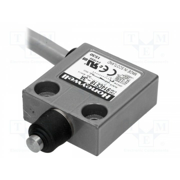 Концевой выключатель толкатель ø7мм HONEYWELL 914CE18-3A (914CE18-3A)