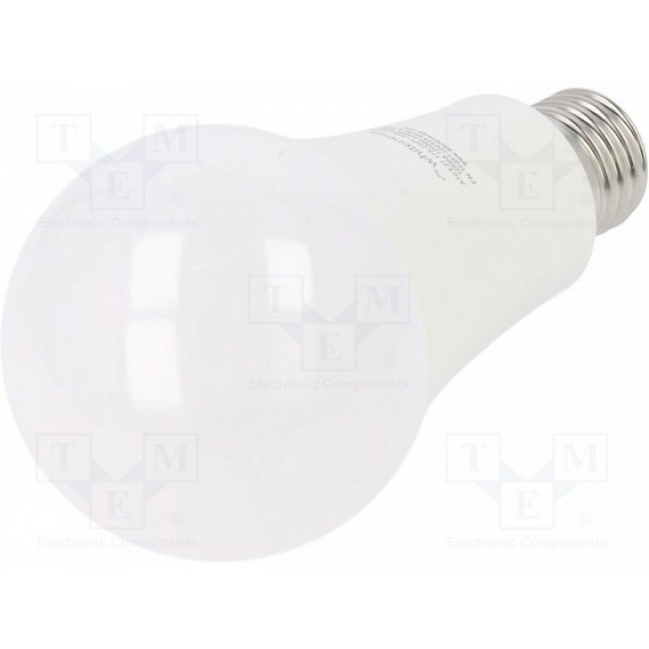 Лампочка LED теплый белый E27 WHITENERGY 10391 (WHITENERGY-10391)