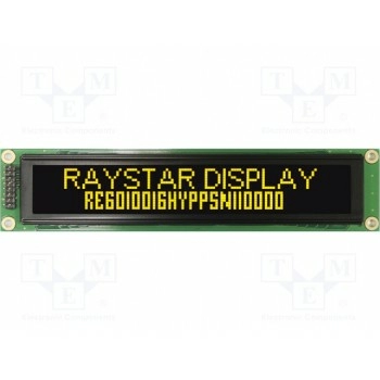 Дисплей OLED RAYSTAR OPTRONICS REG010016HYPP5N0