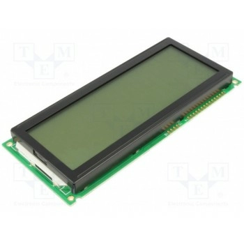 Дисплей LCD алфавитно-цифровой DISPLAY ELEKTRONIK DEM20487SYH-LY-C