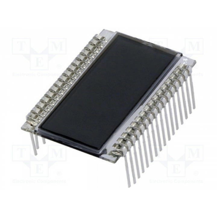 Дисплей lcd 7-сегментный (цифровой) DISPLAY ELEKTRONIK DE 117-TS-207,5V (DE117-TS-20/7.5)