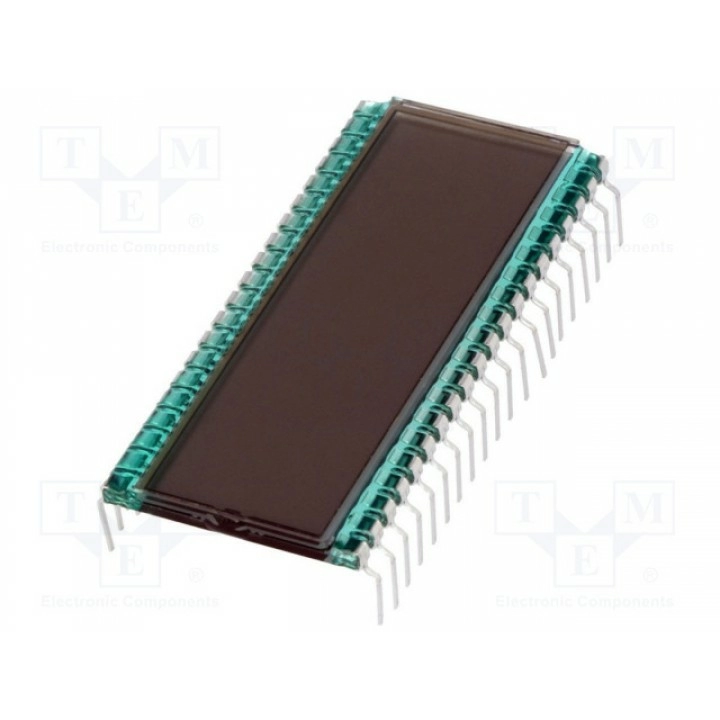 Дисплей lcd 7-сегментный (цифровой) DISPLAY ELEKTRONIK DE 128-RS-207,5V (DE128-RS-20/7.5)