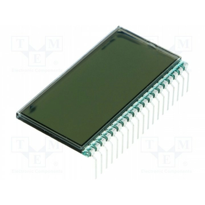 Дисплей lcd 7-сегментный (цифровой) DISPLAY ELEKTRONIK DE 325-RS-208,4 (5 VOLT) (DE325-RS-20/8.4-5)