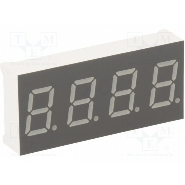 Дисплей LED 7-сегментный 1016мм LUCKY LIGHT KW4-401AVA (KW4-401AVA)
