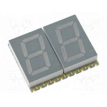 Дисплей LED 7-сегментный 1016мм KINGBRIGHT ELECTRONIC KCDC04-102