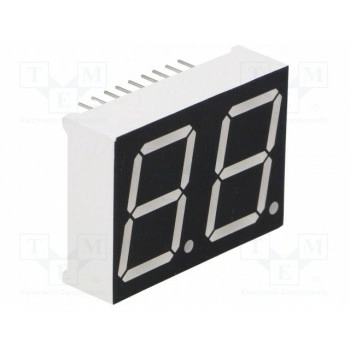 Дисплей LED 7-сегментный 2032мм WENRUN LDD080AUE-101A