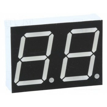 Дисплей LED 7-сегментный 2032мм WENRUN LDD080BUE-101A