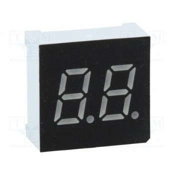 Дисплей LED 7-сегментный 762мм OPTO Plus LED Corp. OPD-D3010UPG-BW