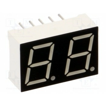 Дисплей LED 7-сегментный OPTO Plus LED Corp. OPD-D3911YG-BW