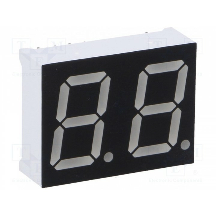 Дисплей LED 7-сегментный 142мм OPTO Plus LED Corp. OPD-D5630LA-BW (OPD-D5630LA-BW)