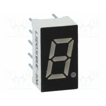 Дисплей LED 7-сегментный 8мм WENRUN LSD030BUE-10A