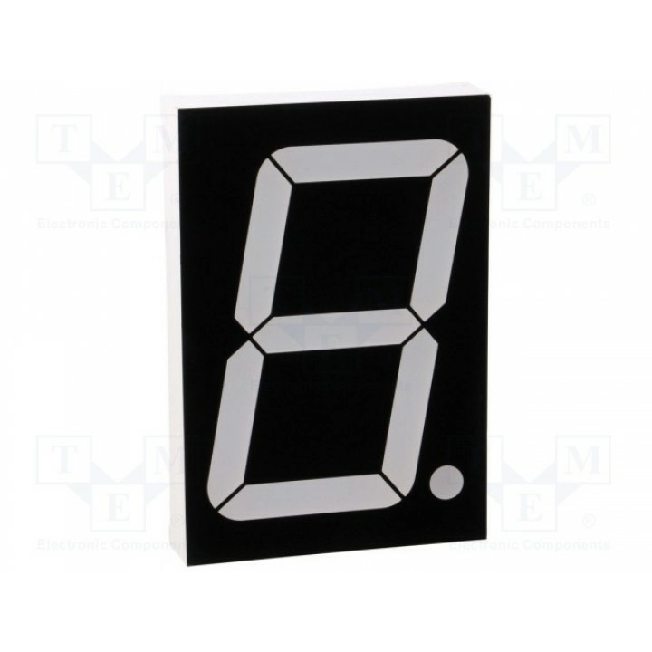 Дисплей LED 7-сегментный 56мм OPTO Plus LED Corp. OPD-S23011LR-BW (OPD-S23011LR-BW)