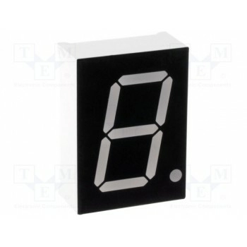 Дисплей LED 7-сегментный 204мм OPTO Plus LED Corp. OPD-S8022Y-BW