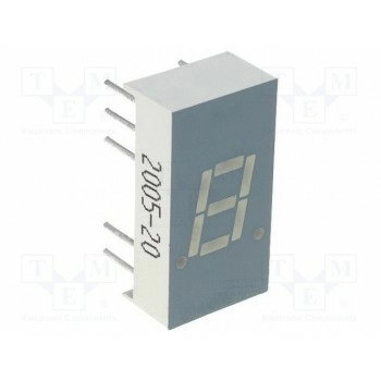 Дисплей LED 7-сегментный 762мм KINGBRIGHT ELECTRONIC SA03-11EWA