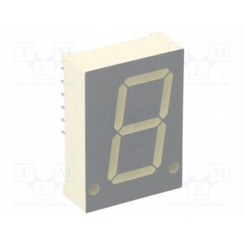 Дисплей LED 7-сегментный 2032мм KINGBRIGHT ELECTRONIC SA08-11EWA