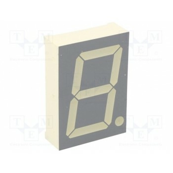 Дисплей LED 7-сегментный 381мм KINGBRIGHT ELECTRONIC SA15-11EWA