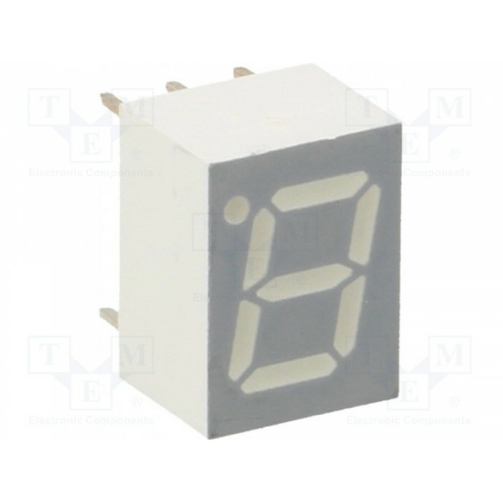Дисплей LED 7-сегментный 7мм VISHAY TDSG1150 (TDSG1150)