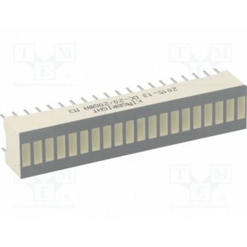 Дисплей led шкала KINGBRIGHT ELECTRONIC DC-2020GWA