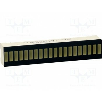 Дисплей led шкала KINGBRIGHT ELECTRONIC DC-2020YWA