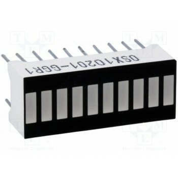 Дисплей LED OPTOSUPPLY OSX10201-GGR1
