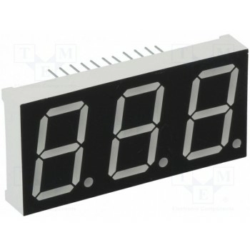 Дисплей LED 7-сегментный 2032мм WENRUN LTD080BUE-103A