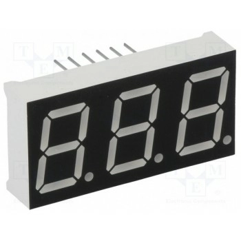 Дисплей LED 7-сегментный 142мм OPTO Plus LED Corp. OPD-T5620LB-BW
