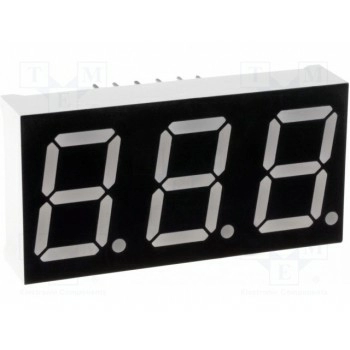 Дисплей LED 7-сегментный OPTO Plus LED Corp. OPD-T5621YG-BW