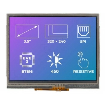 Дисплей TFT Riverdi RVT35AHBNWR00