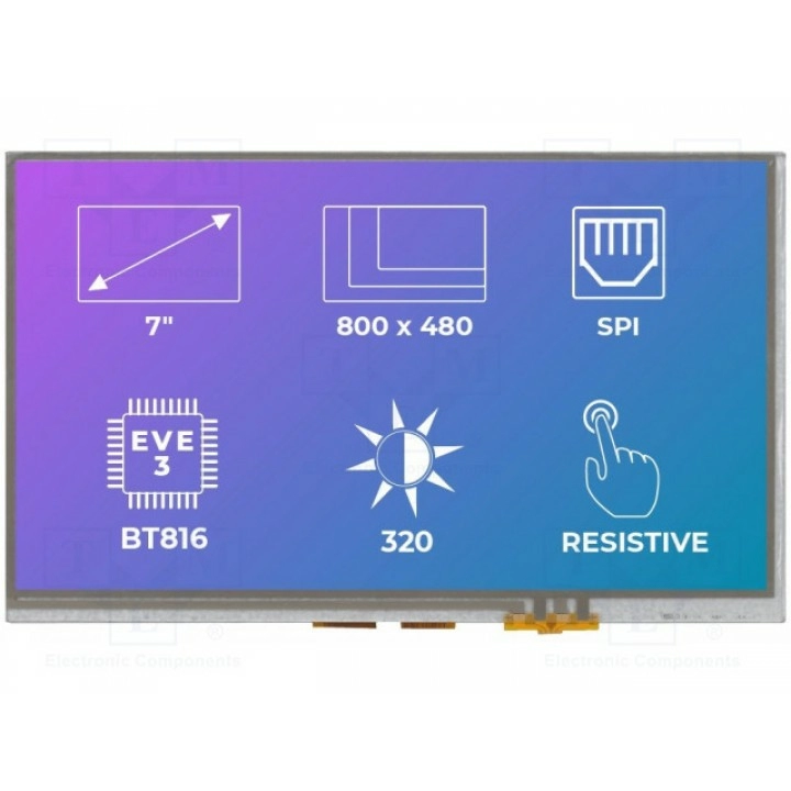 Дисплей TFT Riverdi RVT70AQBNWR00 (RVT70AQBNWR00)