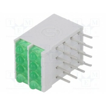 LED в корпусе зеленый 18мм SIGNAL-CONSTRUCT DBI04322