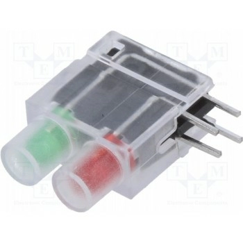 LED в корпусе зеленый/красный SIGNAL-CONSTRUCT DBKD220