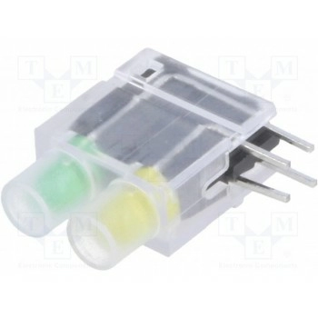 LED в корпусе зеленый/желтый SIGNAL-CONSTRUCT DBKD221