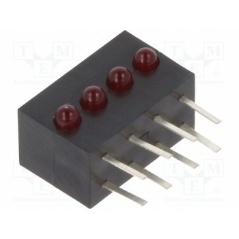 Led горизонтальн.,в корпусе KINGBRIGHT ELECTRONIC KM2520EF4ID