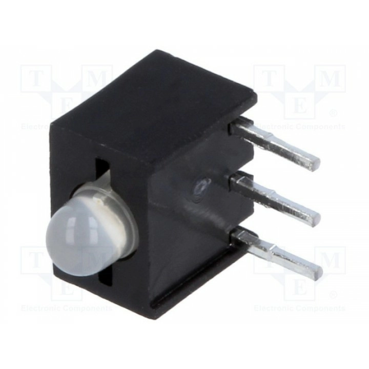Led двухцветный, в корпусе KINGBRIGHT ELECTRONIC L-130WDT1SURKS (L-130WDT/1SURKS)