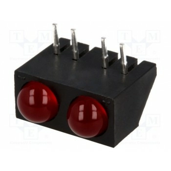 Led горизонтальн.,в корпусе KINGBRIGHT ELECTRONIC L-73CB2IDA