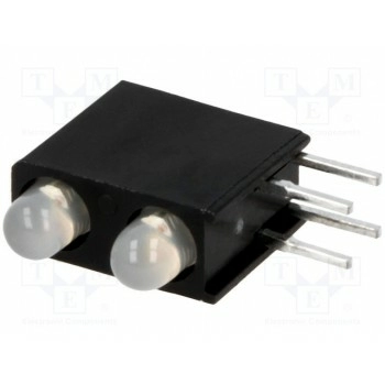 Led двухцветный,в корпусе KINGBRIGHT ELECTRONIC L-937MD2EGW