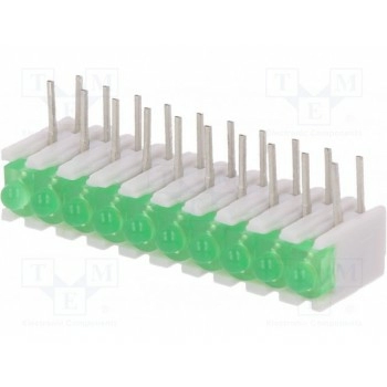 LED в корпусе зеленый Кол-во диод 10 SIGNAL-CONSTRUCT ZSU1032