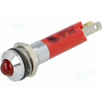 Индикаторная лампа LED выпуклый CML SEMICONDUCTOR PRODUCTS 19040353