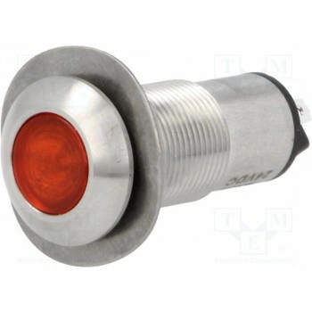 Индикаторная лампа LED плоский MARL 528-501-22