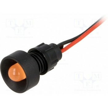 Индикаторная лампа LED вогнутый POLAM-ELTA LO-D10-220DC