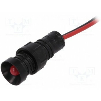 Индикаторная лампа LED вогнутый POLAM-ELTA LR-D5B-220DC