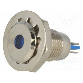 Индикаторная лампа led плоский ONPOW GQ12F-DB24