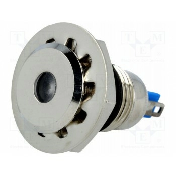 Индикаторная лампа led плоский ONPOW GQ12F-DW24