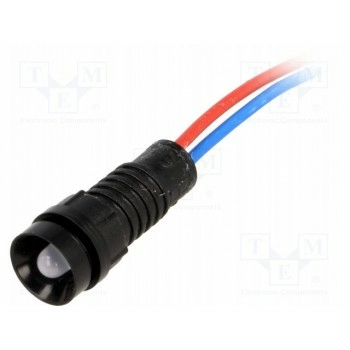 Индикаторная лампа led вогнутый POLAM-ELTA LB-D5-12ACDC