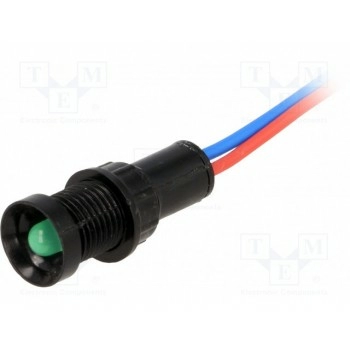 Индикаторная лампа led вогнутый POLAM-ELTA LG-D5-12ACDC