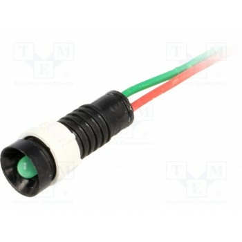 Индикаторная лампа led вогнутый POLAM-ELTA LG-D5-24ACDC