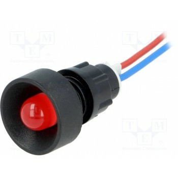 Индикаторная лампа led вогнутый POLAM-ELTA LR-D10-12ACDC